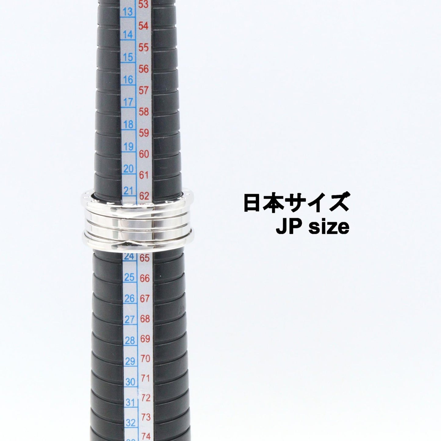B-zero1 ビーゼロワン リング 4バンド リング 指輪 K18WG ホワイトゴールド ブルガリ アクセサリー BVLGARI