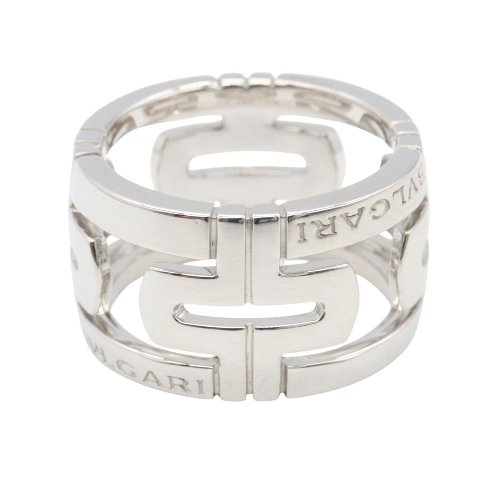パレンテシ リング リング 指輪 K18WG ホワイトゴールド ブルガリ アクセサリー BVLGARI