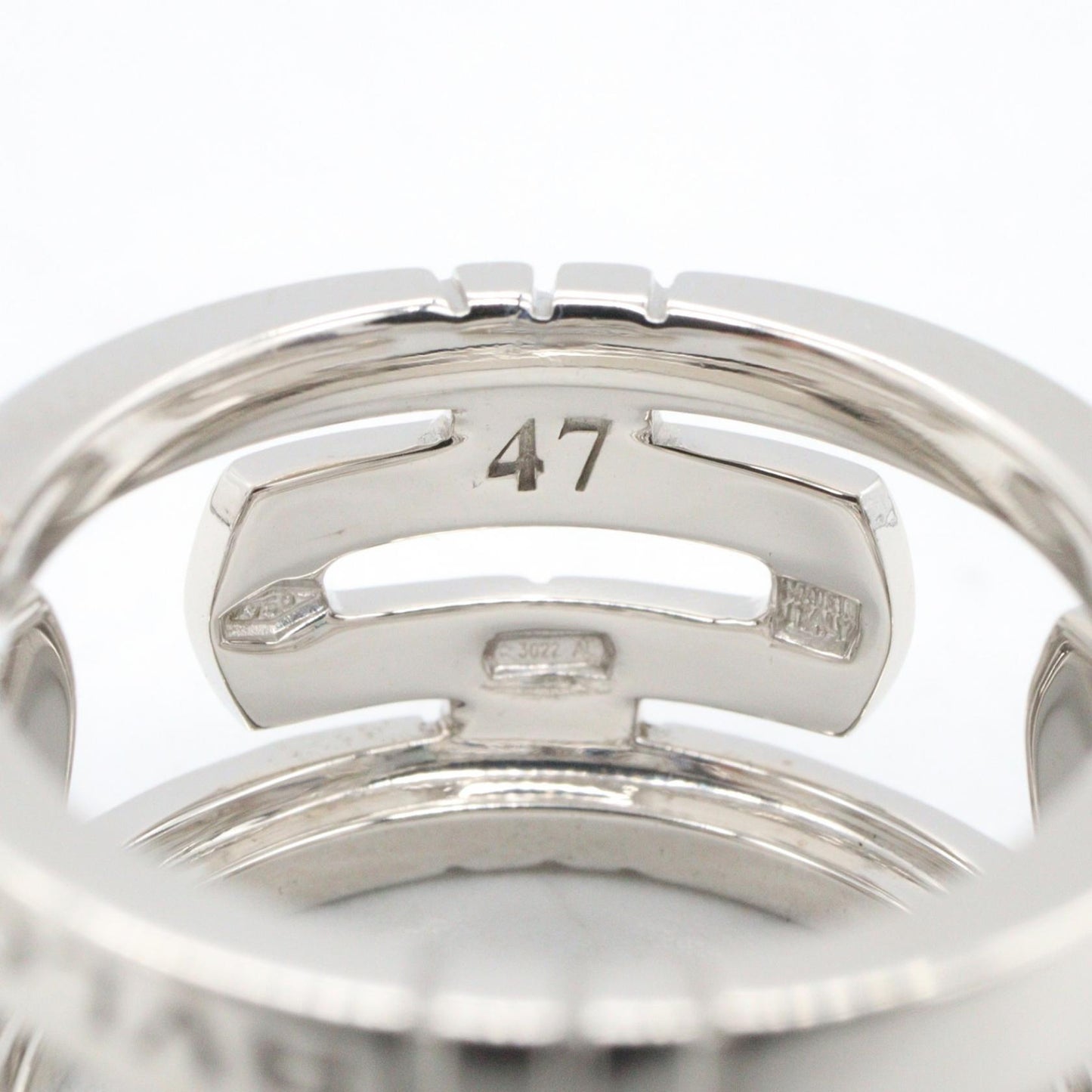 パレンテシ リング リング 指輪 K18WG ホワイトゴールド ブルガリ アクセサリー BVLGARI