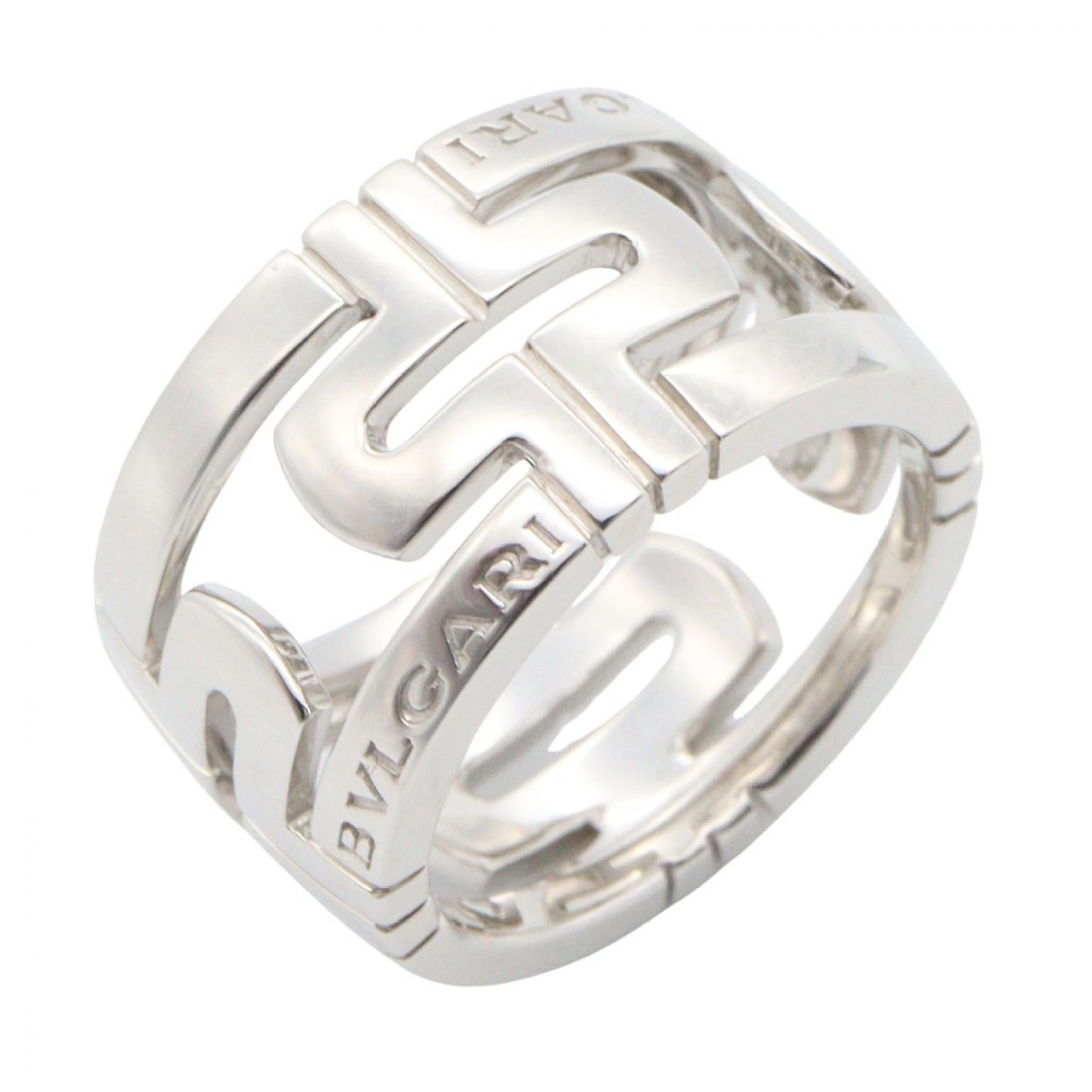 パレンテシ リング リング 指輪 K18WG ホワイトゴールド ブルガリ アクセサリー BVLGARI