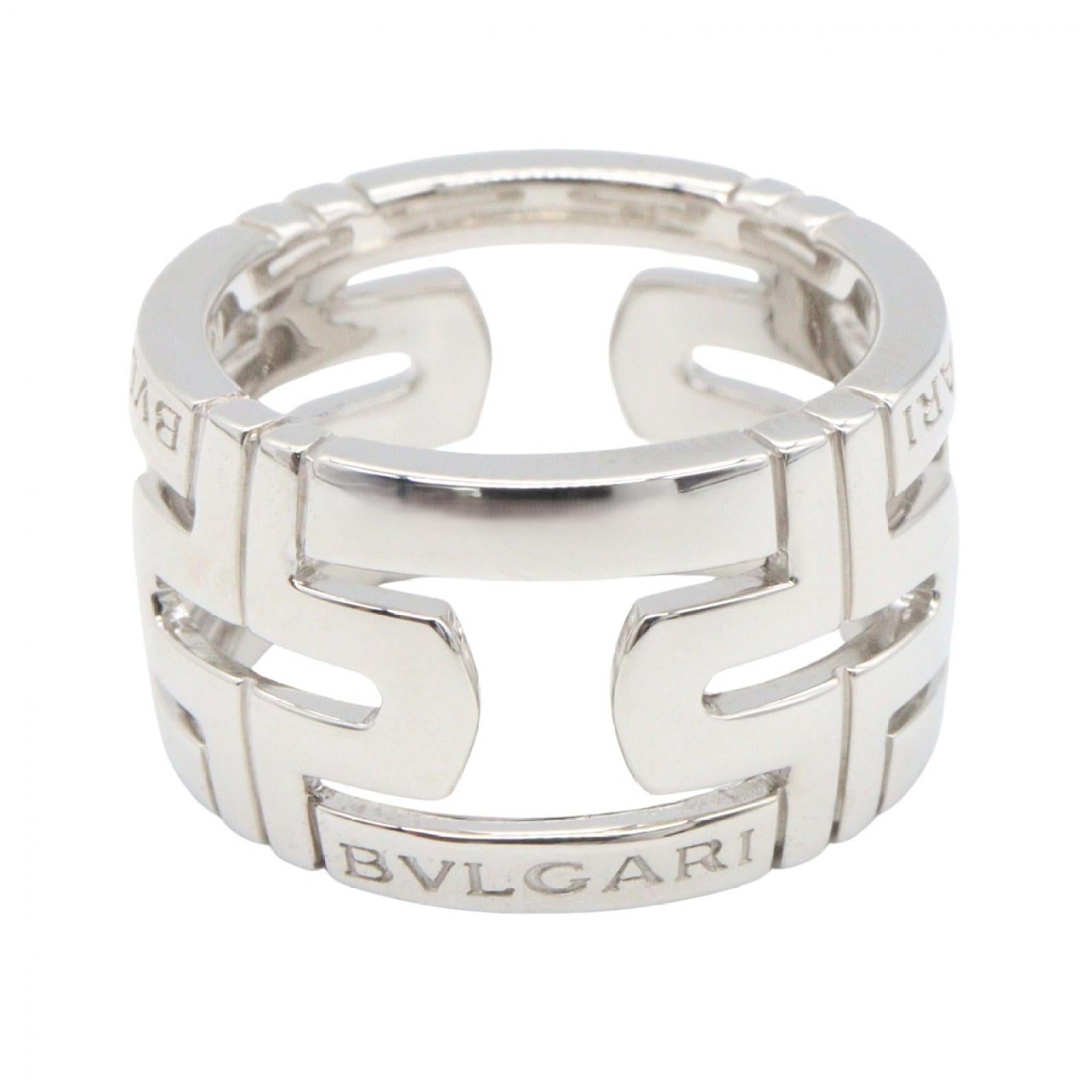 パレンテシ リング リング 指輪 K18WG ホワイトゴールド ブルガリ アクセサリー BVLGARI