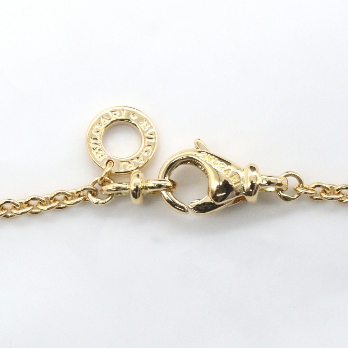 インゴット ロゴ ネックレス ネックレス K18YG イエローゴールド ブルガリ アクセサリー BVLGARI