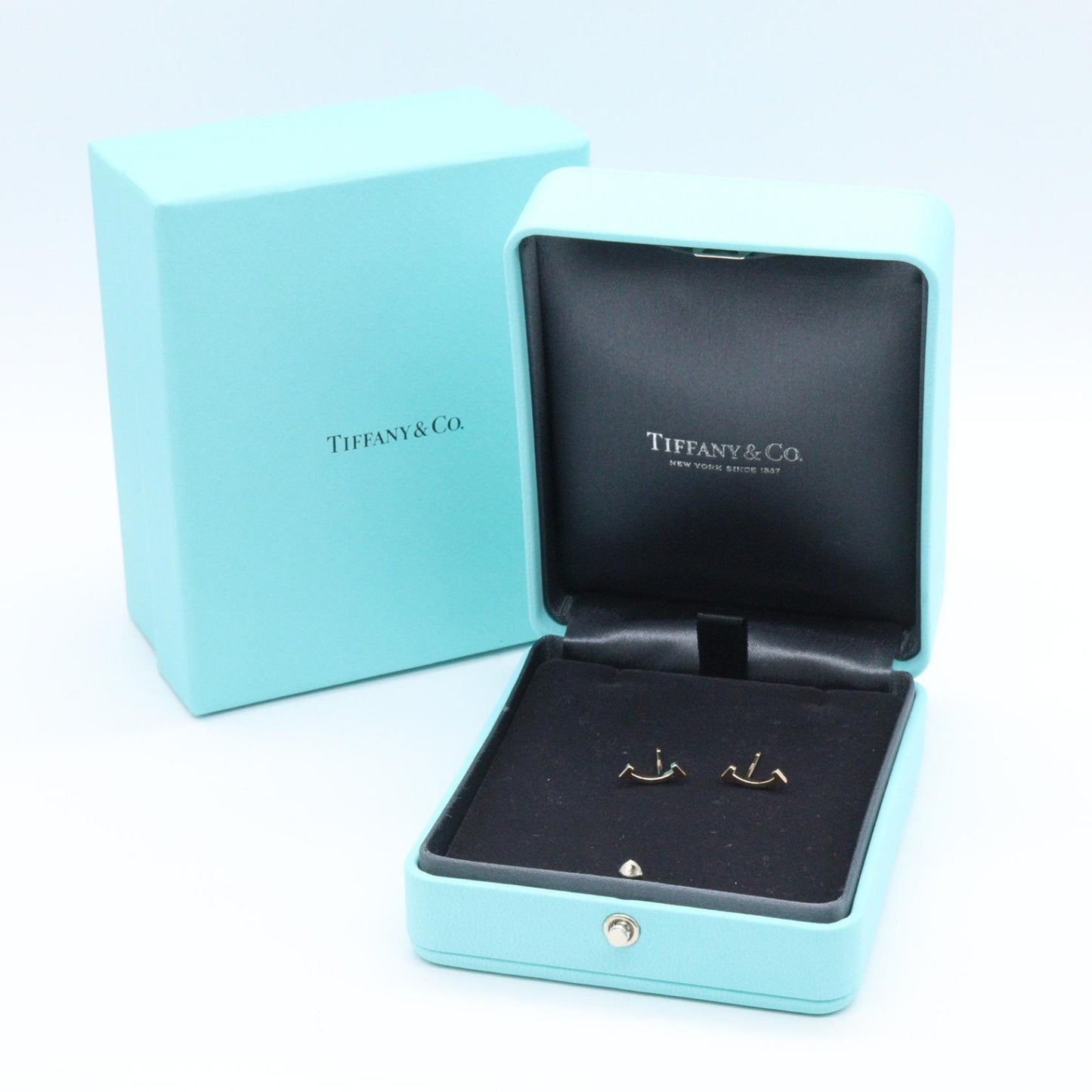 Tスマイル ミニ ピアス ピアス K18PG ピンクゴールド ティファニー アクセサリー TIFFANY & Co.