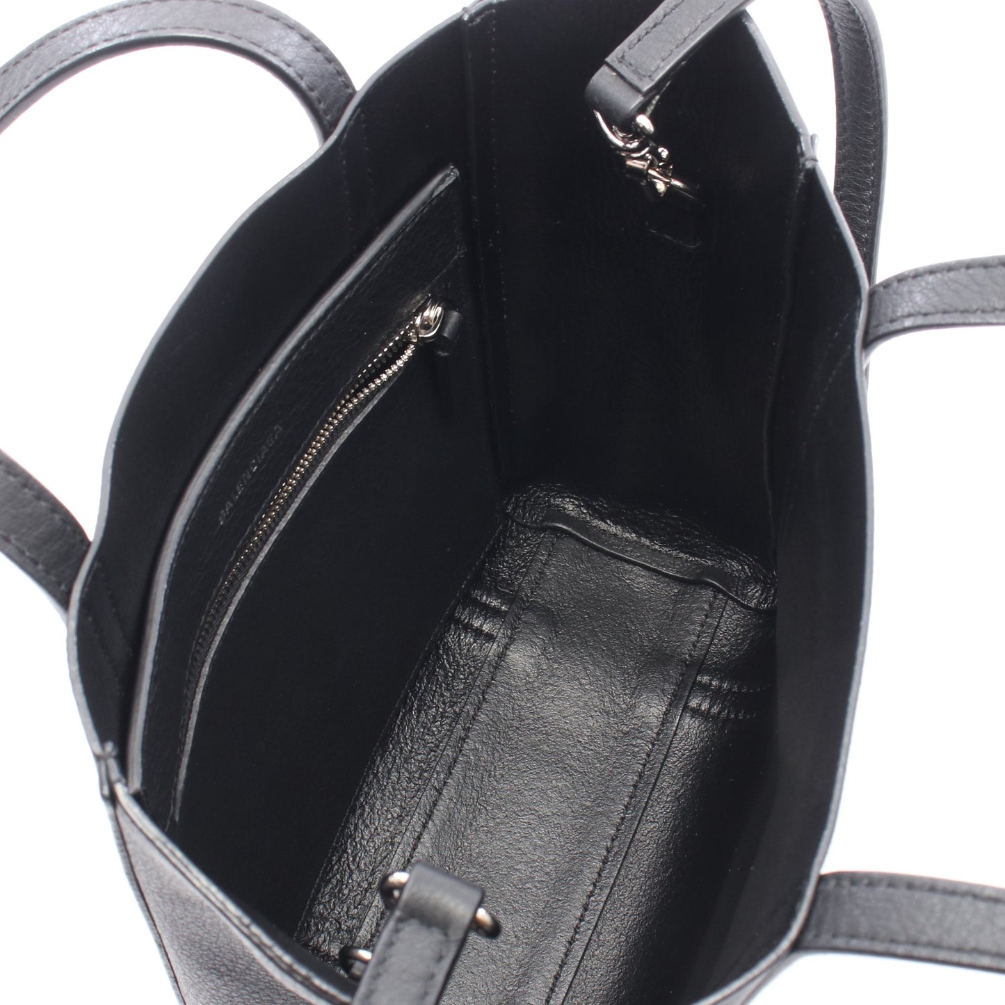 EVERYDAY XXS エブリデイ 2WAY ハンドバッグ トートバッグ レザー ブラック バレンシアガ