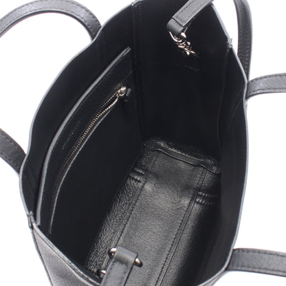 EVERYDAY XXS エブリデイ 2WAY ハンドバッグ トートバッグ レザー ブラック バレンシアガ