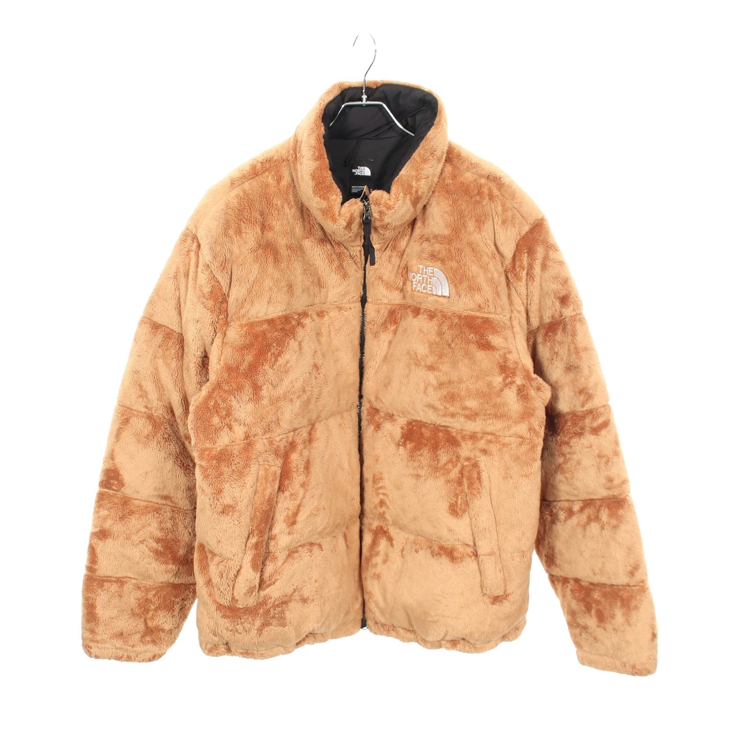 Versa Velour Nuptse Jacket ダウンジャケット ライトブラウン ザノースフェイス