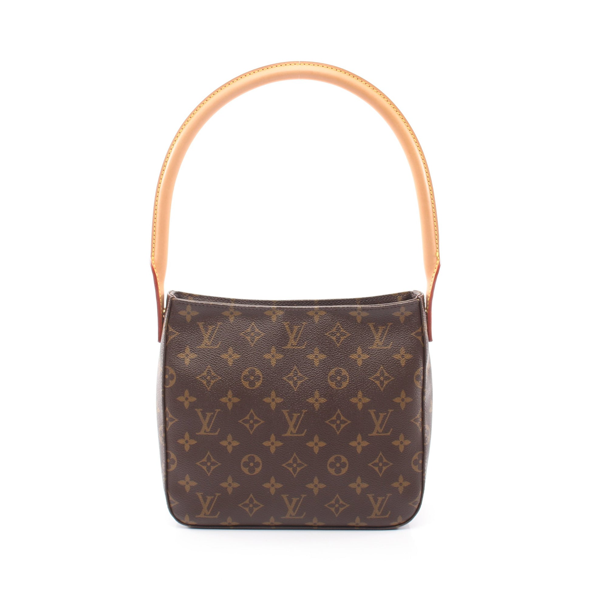 ルーピングMM モノグラム ショルダーバッグ PVC レザー ブラウン ルイヴィトン バッグ LOUIS VUITTON