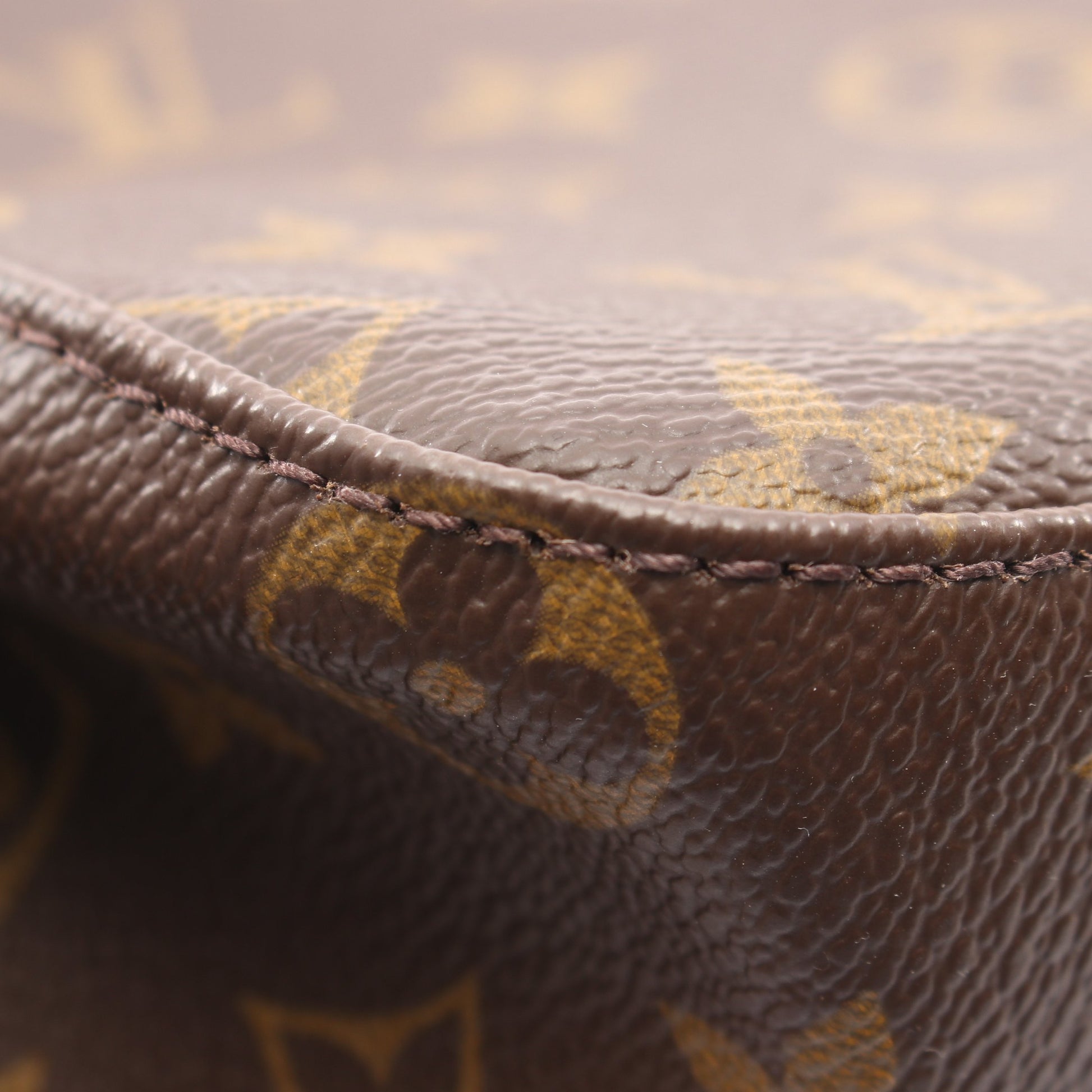 ルーピングMM モノグラム ショルダーバッグ PVC レザー ブラウン ルイヴィトン バッグ LOUIS VUITTON