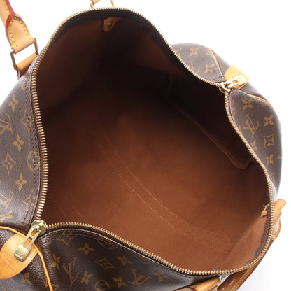 キーポル45 モノグラム ボストンバッグ PVC レザー ブラウン ルイヴィトン バッグ LOUIS VUITTON
