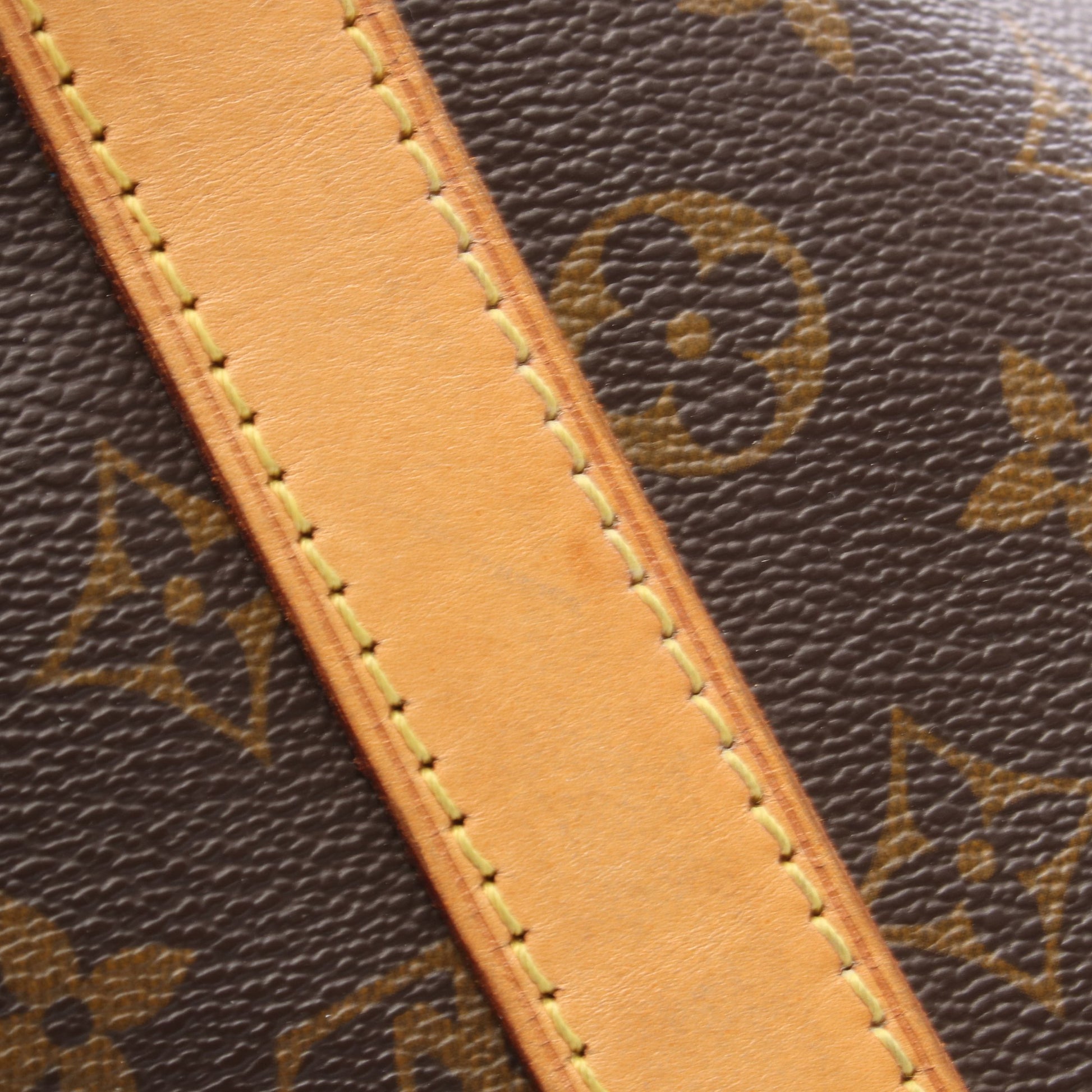キーポル45 モノグラム ボストンバッグ PVC レザー ブラウン ルイヴィトン バッグ LOUIS VUITTON