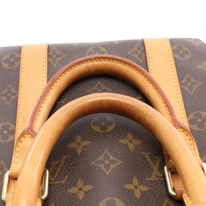 キーポル45 モノグラム ボストンバッグ PVC レザー ブラウン ルイヴィトン バッグ LOUIS VUITTON