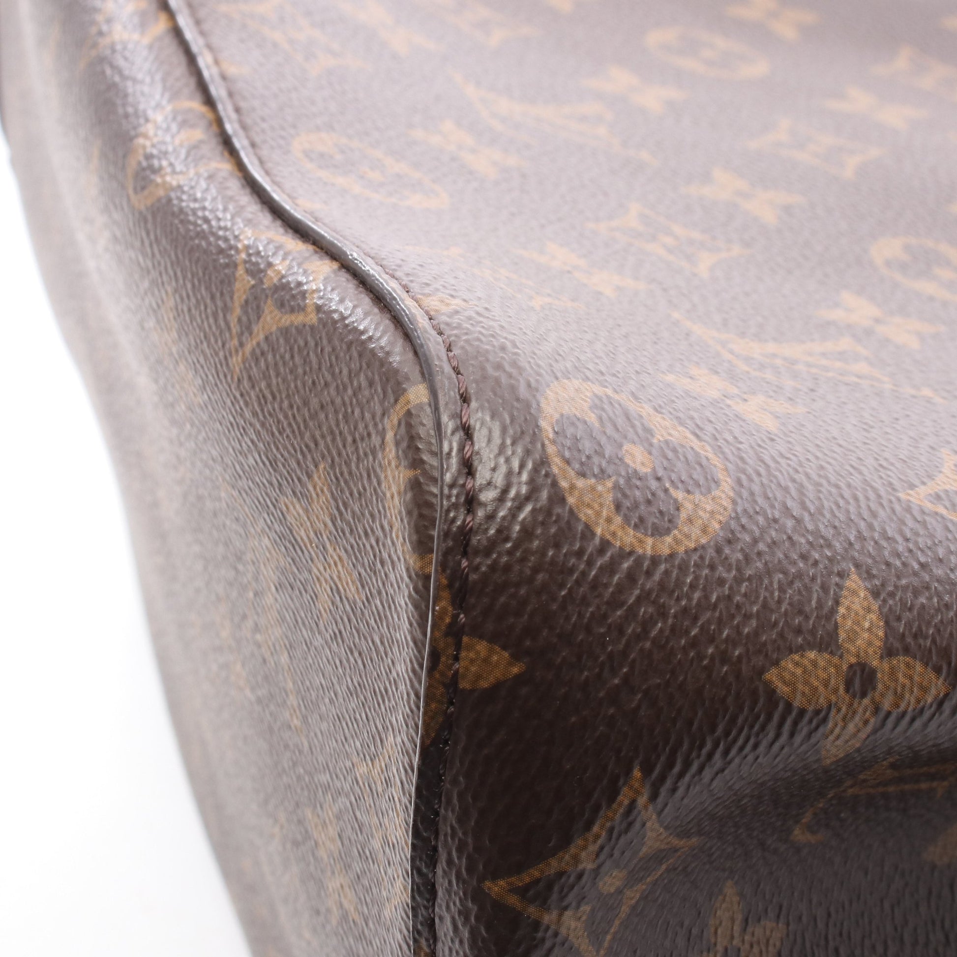 ネオノエ モノグラム コクリコ ショルダーバッグ PVC レザー ブラウン レッド ルイヴィトン バッグ LOUIS VUITTON