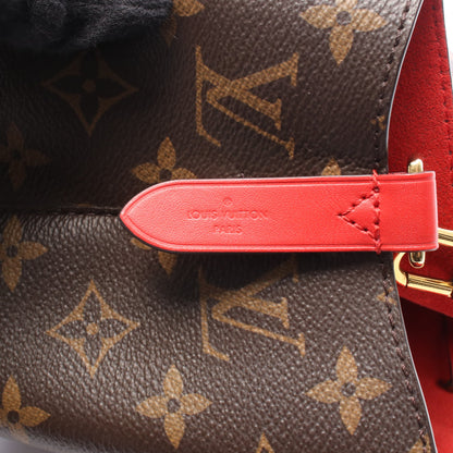 ネオノエ モノグラム コクリコ ショルダーバッグ PVC レザー ブラウン レッド ルイヴィトン バッグ LOUIS VUITTON