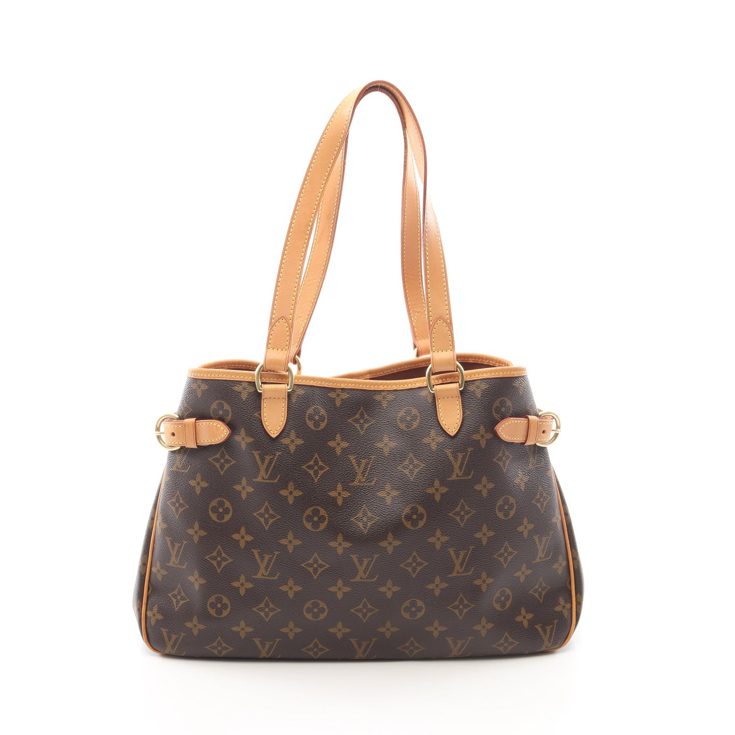 バティニョール オリゾンタル モノグラム ショルダーバッグ PVC レザー ブラウン ルイヴィトン バッグ LOUIS VUITTON