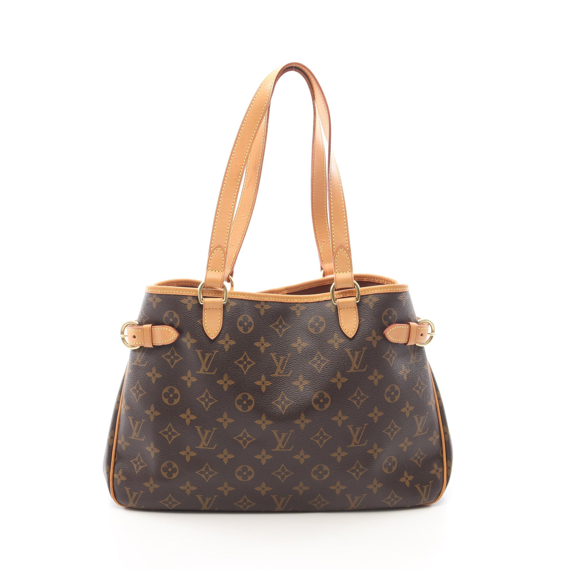 バティニョール オリゾンタル モノグラム ショルダーバッグ PVC レザー ブラウン ルイヴィトン バッグ LOUIS VUITTON
