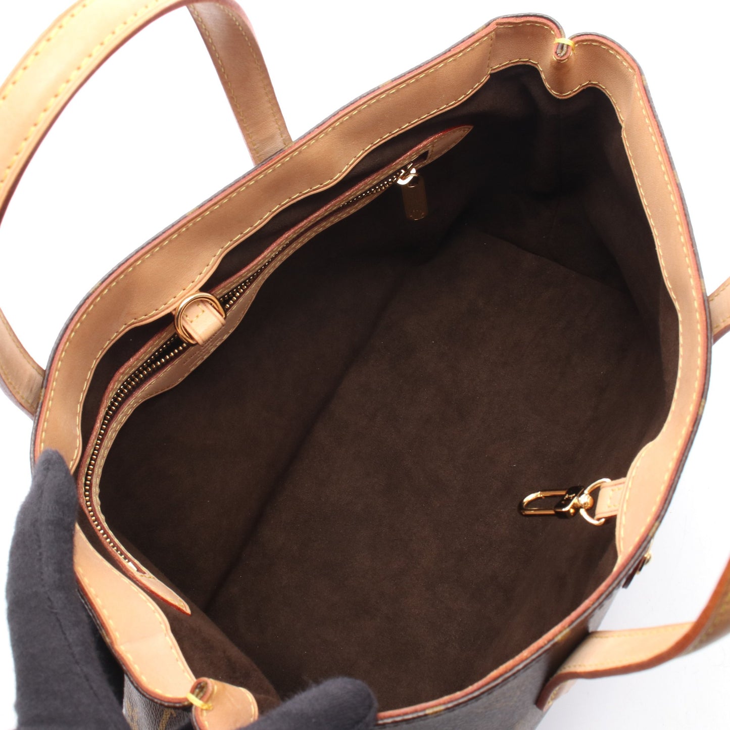 ウィルシャーPM モノグラム ハンドバッグ PVC レザー ブラウン ルイヴィトン バッグ LOUIS VUITTON