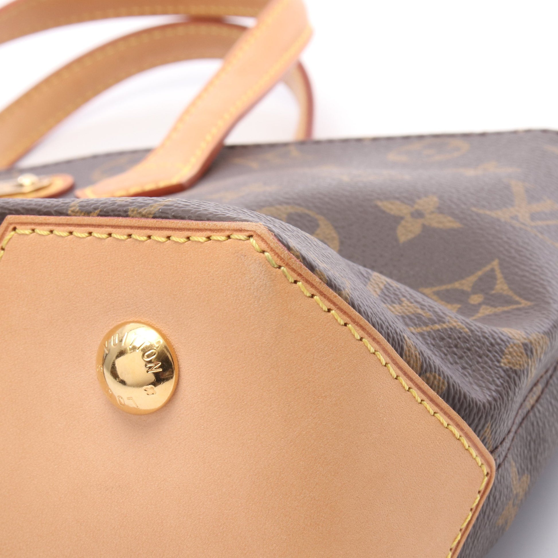 ウィルシャーPM モノグラム ハンドバッグ PVC レザー ブラウン ルイヴィトン バッグ LOUIS VUITTON
