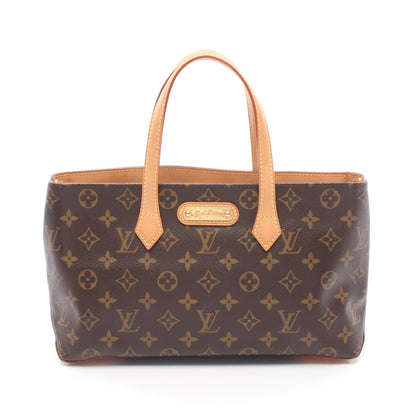 ウィルシャーPM モノグラム ハンドバッグ PVC レザー ブラウン ルイヴィトン バッグ LOUIS VUITTON
