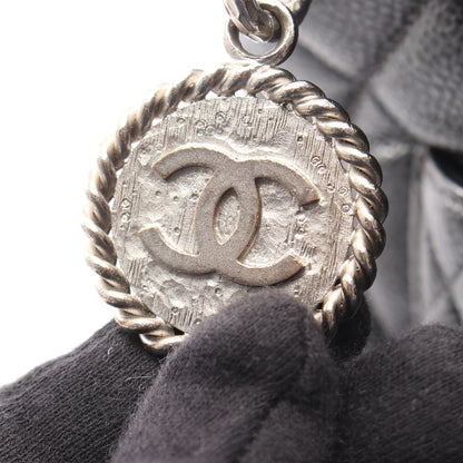 復刻トート ハンドバッグ トートバッグ キャビアスキン ブラック シルバー金具 シャネル バッグ CHANEL