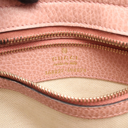 スウィング ミニ 2WAY ハンドバッグ レザー ピンク グッチ バッグ GUCCI