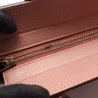 スウィング ミニ 2WAY ハンドバッグ レザー ピンク グッチ バッグ GUCCI