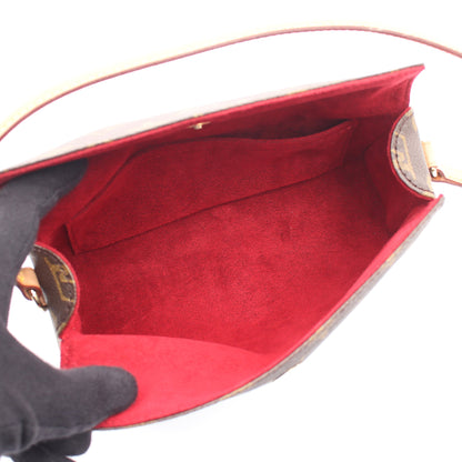 レシタル モノグラム ハンドバッグ PVC レザー ブラウン ルイヴィトン バッグ LOUIS VUITTON