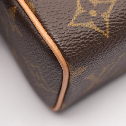 レシタル モノグラム ハンドバッグ PVC レザー ブラウン ルイヴィトン バッグ LOUIS VUITTON