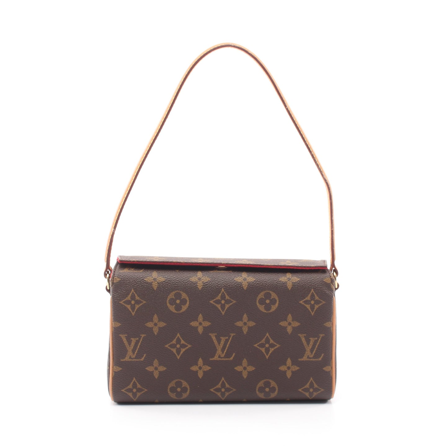 レシタル モノグラム ハンドバッグ PVC レザー ブラウン ルイヴィトン バッグ LOUIS VUITTON