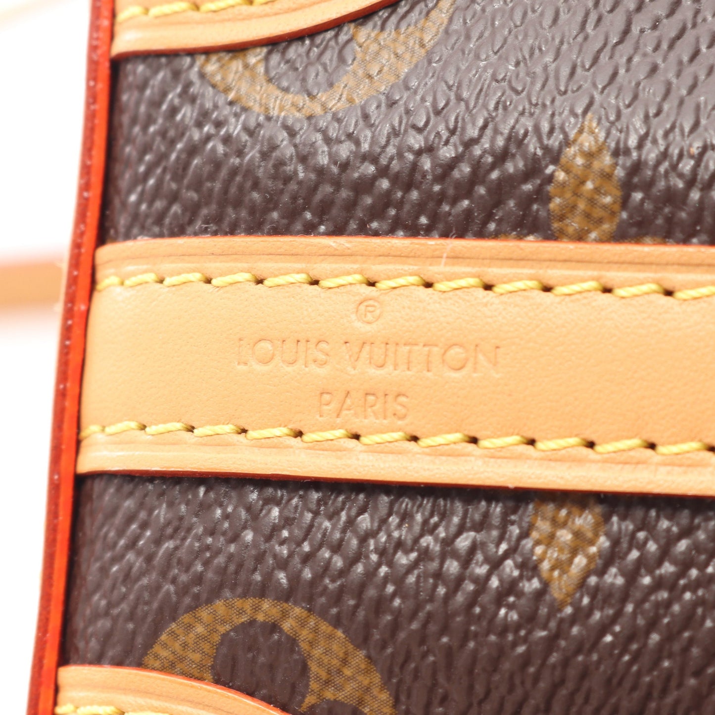 ノエ パース モノグラム ショルダーバッグ PVC レザー ブラウン ルイヴィトン バッグ LOUIS VUITTON