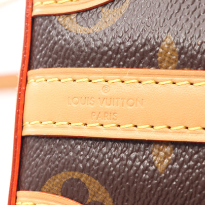 ノエ パース モノグラム ショルダーバッグ PVC レザー ブラウン ルイヴィトン バッグ LOUIS VUITTON