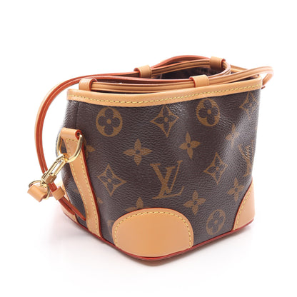 ノエ パース モノグラム ショルダーバッグ PVC レザー ブラウン ルイヴィトン バッグ LOUIS VUITTON