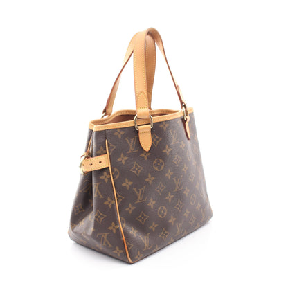 バティニョール モノグラム ハンドバッグ PVC レザー ブラウン ルイヴィトン バッグ LOUIS VUITTON