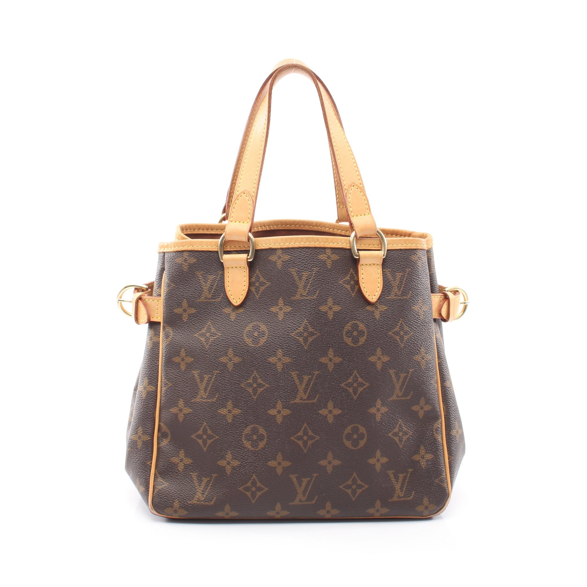 バティニョール モノグラム ハンドバッグ PVC レザー ブラウン ルイヴィトン バッグ LOUIS VUITTON