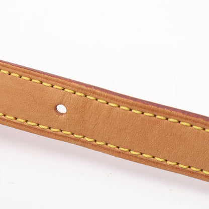 ミュゼットサルサ ショートストラップ モノグラム ショルダーバッグ PVC レザー ブラウン ルイヴィトン バッグ LOUIS VUITTON