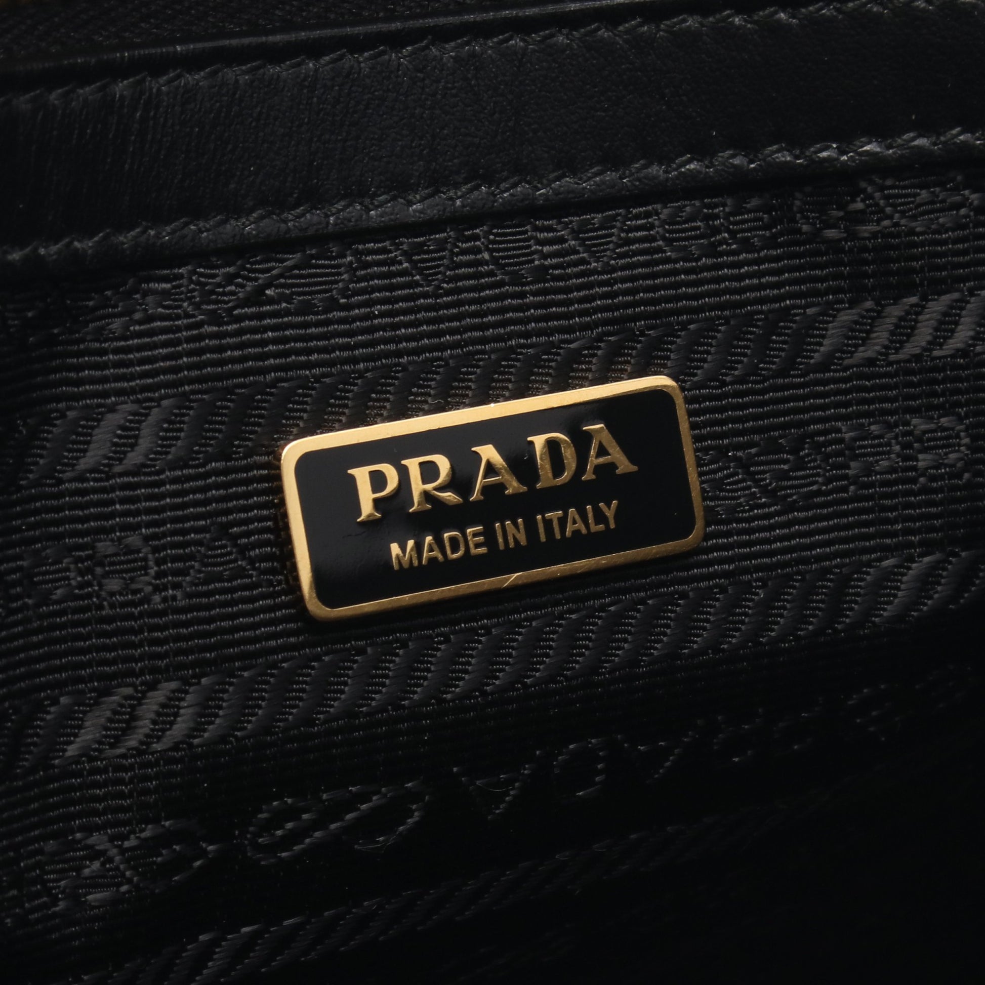 SAFFIANO LUX 2WAY ハンドバッグ サフィアーノレザー ブラック プラダ バッグ PRADA