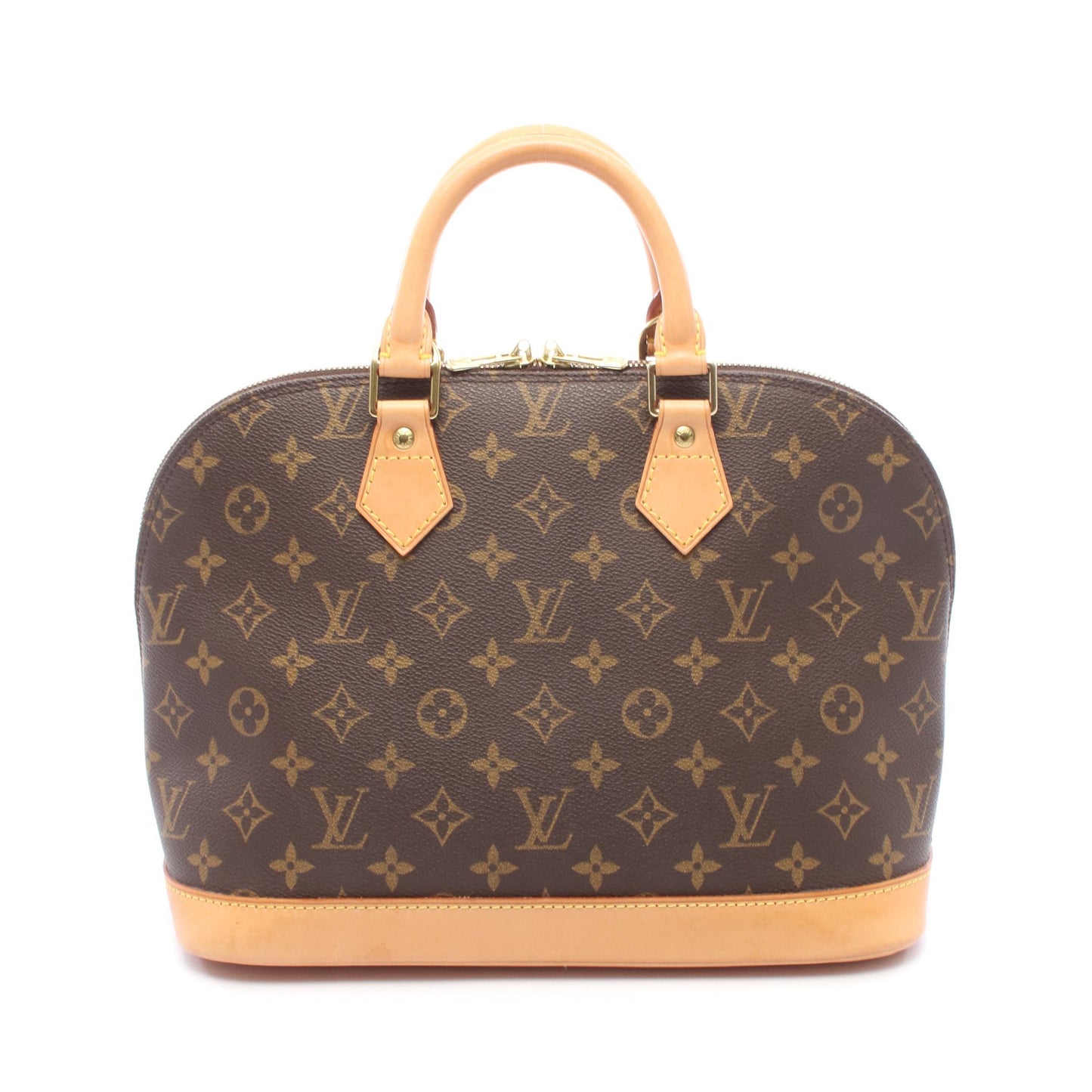 アルマPM モノグラム ハンドバッグ PVC レザー ブラウン ルイヴィトン バッグ LOUIS VUITTON