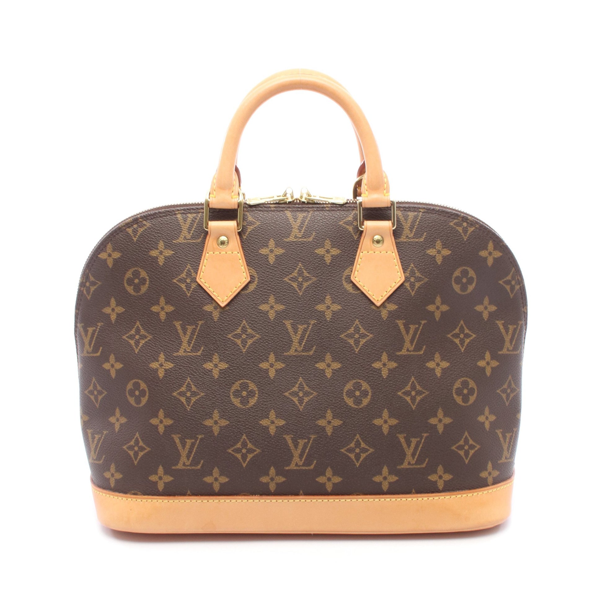 アルマPM モノグラム ハンドバッグ PVC レザー ブラウン ルイヴィトン バッグ LOUIS VUITTON