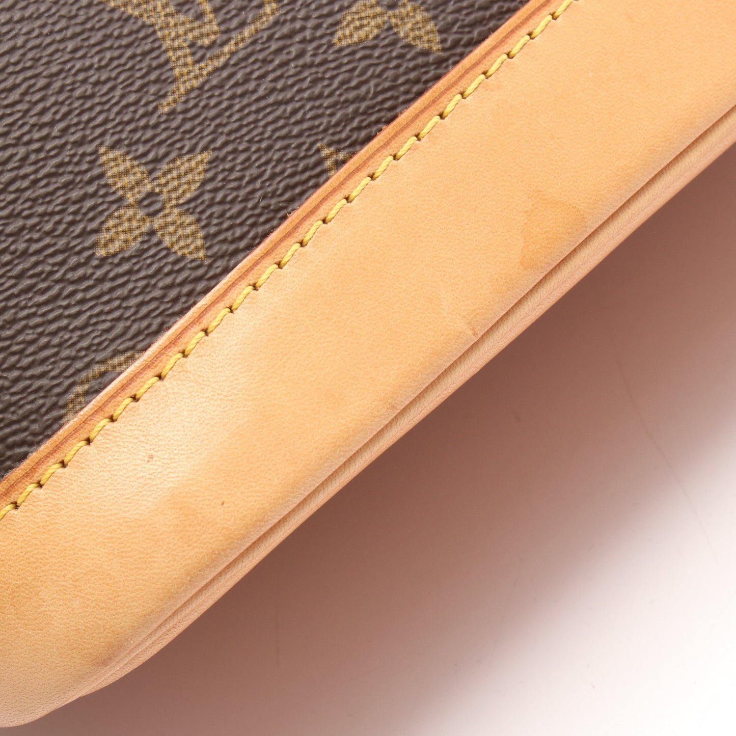 アルマPM モノグラム ハンドバッグ PVC レザー ブラウン ルイヴィトン バッグ LOUIS VUITTON