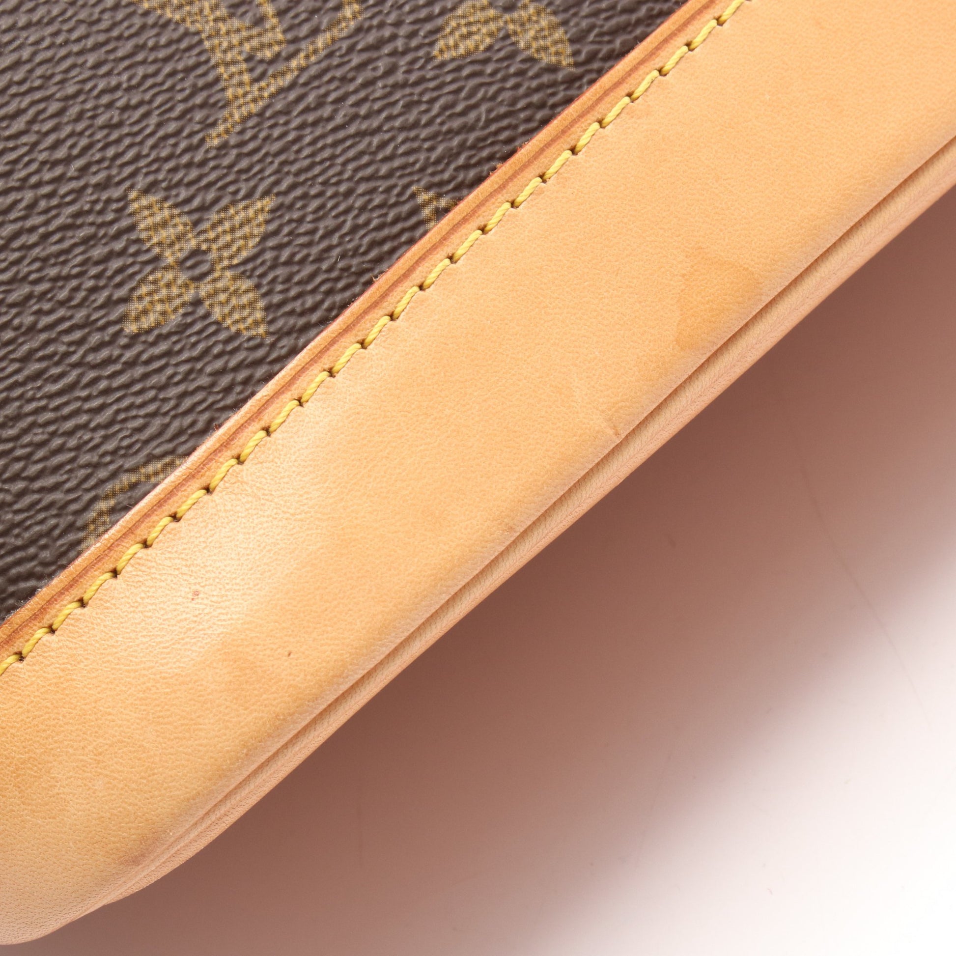 アルマPM モノグラム ハンドバッグ PVC レザー ブラウン ルイヴィトン バッグ LOUIS VUITTON