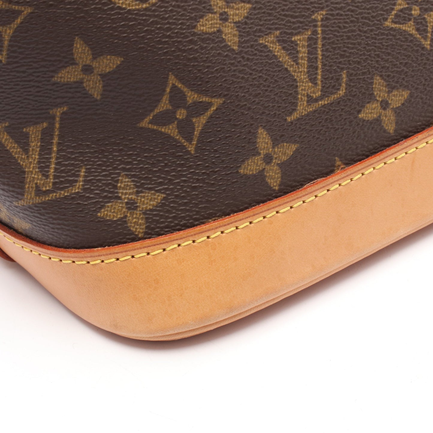 アルマPM モノグラム ハンドバッグ PVC レザー ブラウン ルイヴィトン バッグ LOUIS VUITTON