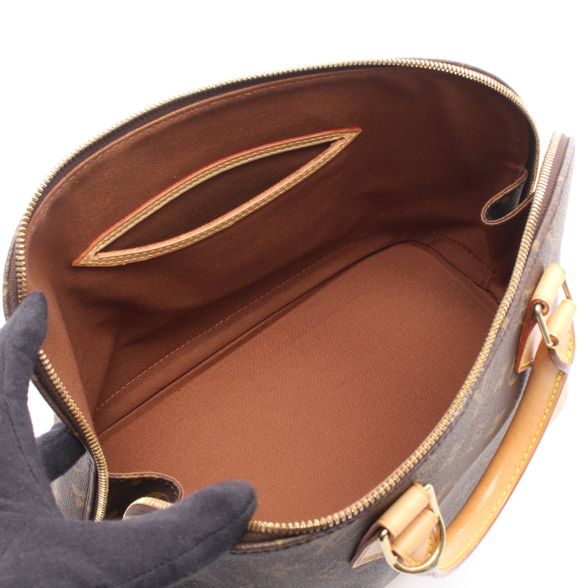 アルマPM モノグラム ハンドバッグ PVC レザー ブラウン ルイヴィトン バッグ LOUIS VUITTON