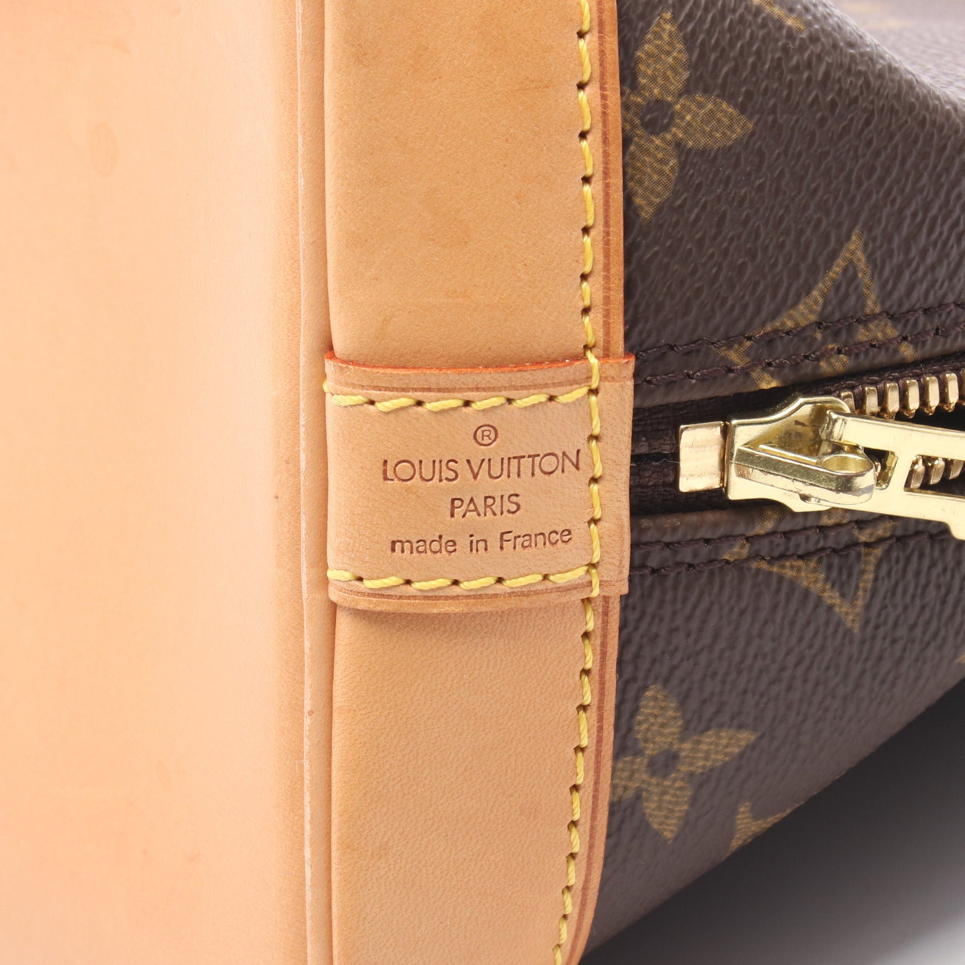 アルマPM モノグラム ハンドバッグ PVC レザー ブラウン ルイヴィトン バッグ LOUIS VUITTON