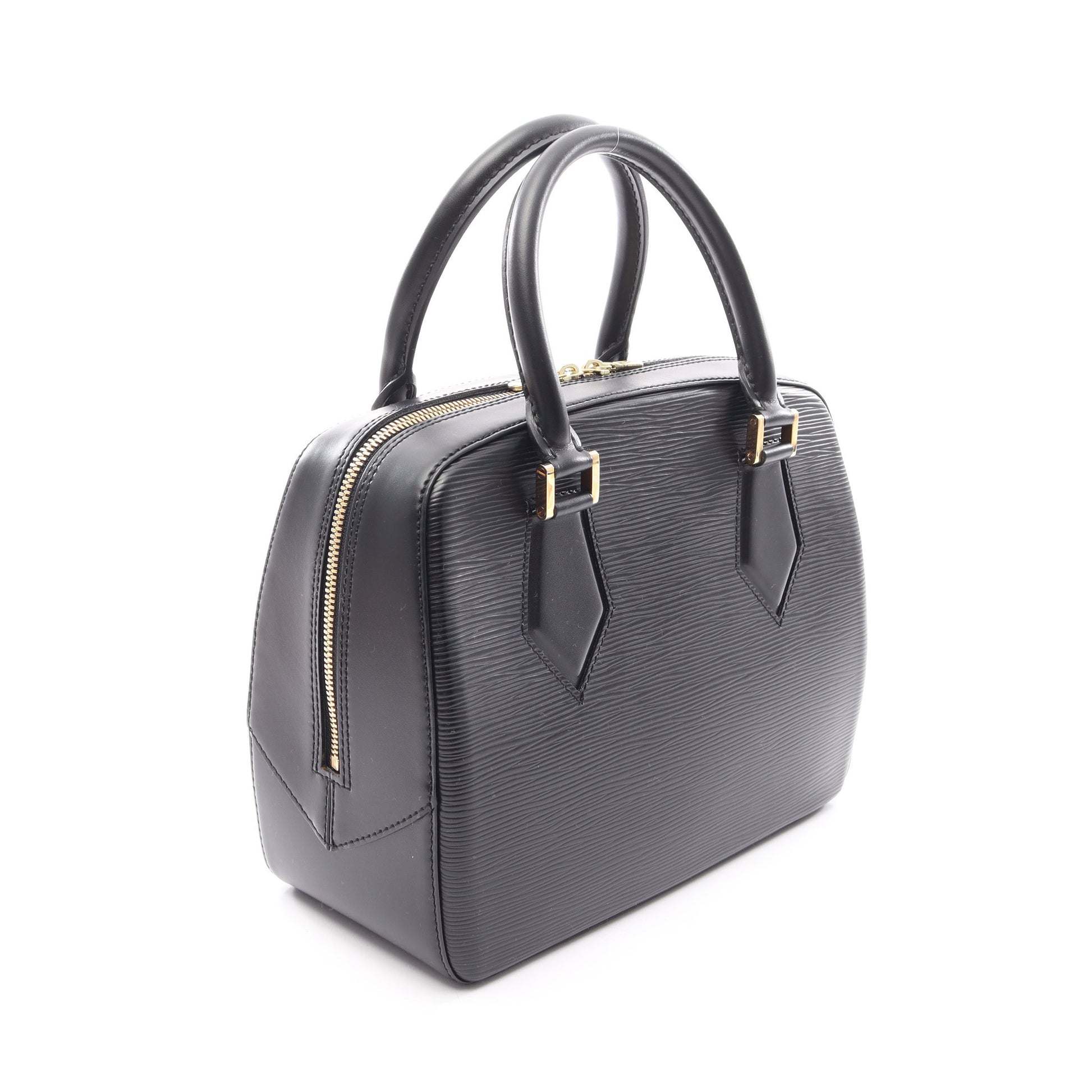 サブロン エピ ノワール ハンドバッグ レザー ブラック ルイヴィトン バッグ LOUIS VUITTON