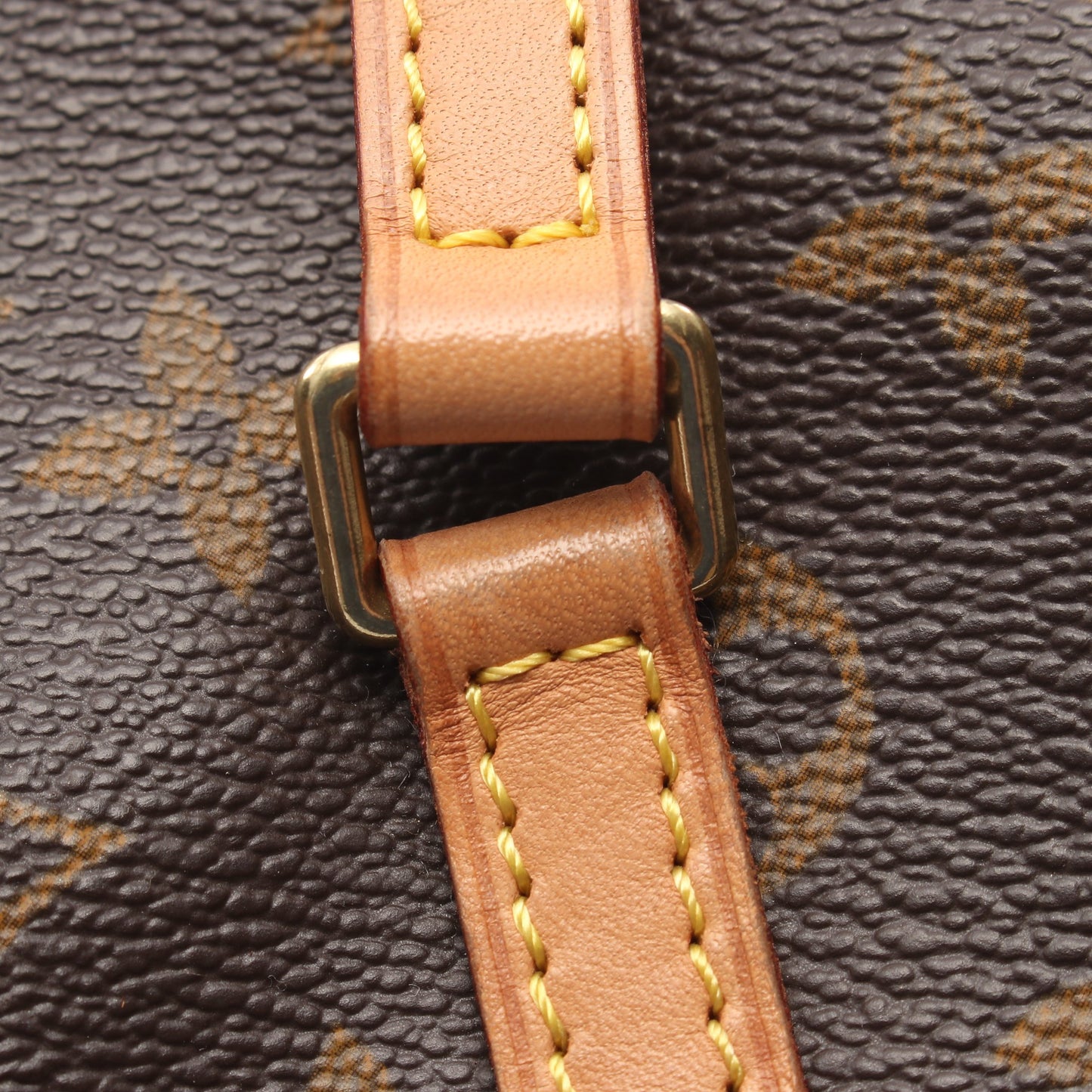 パピヨン30 モノグラム ハンドバッグ PVC レザー ブラウン ルイヴィトン バッグ LOUIS VUITTON