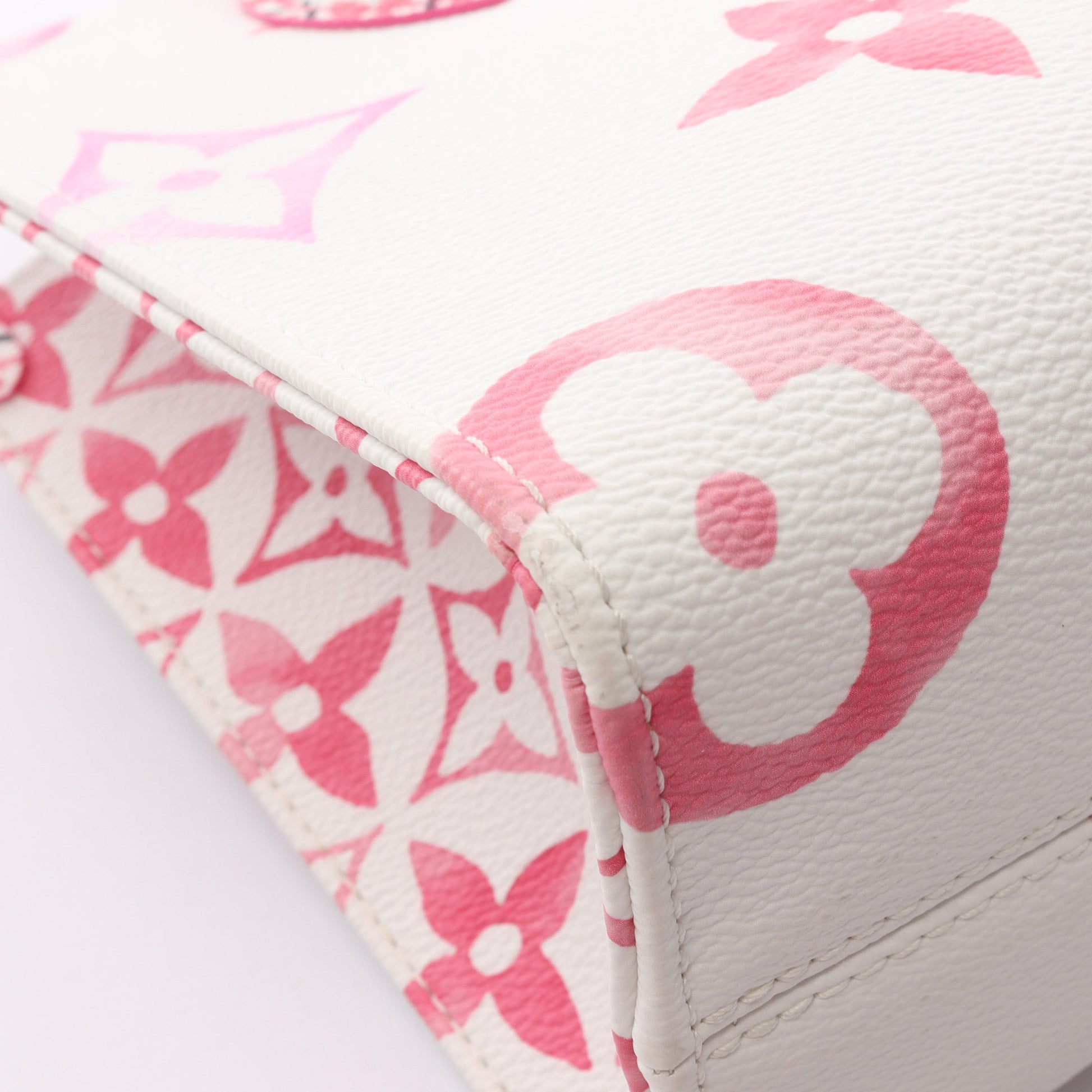 オンザゴー PM LV バイザプール モノグラムジャイアント 2WAY ハンドバッグ PVC オフホワイト ルイヴィトン バッグ LOUIS VUITTON