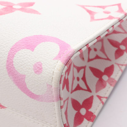 オンザゴー PM LV バイザプール モノグラムジャイアント 2WAY ハンドバッグ PVC オフホワイト ルイヴィトン バッグ LOUIS VUITTON