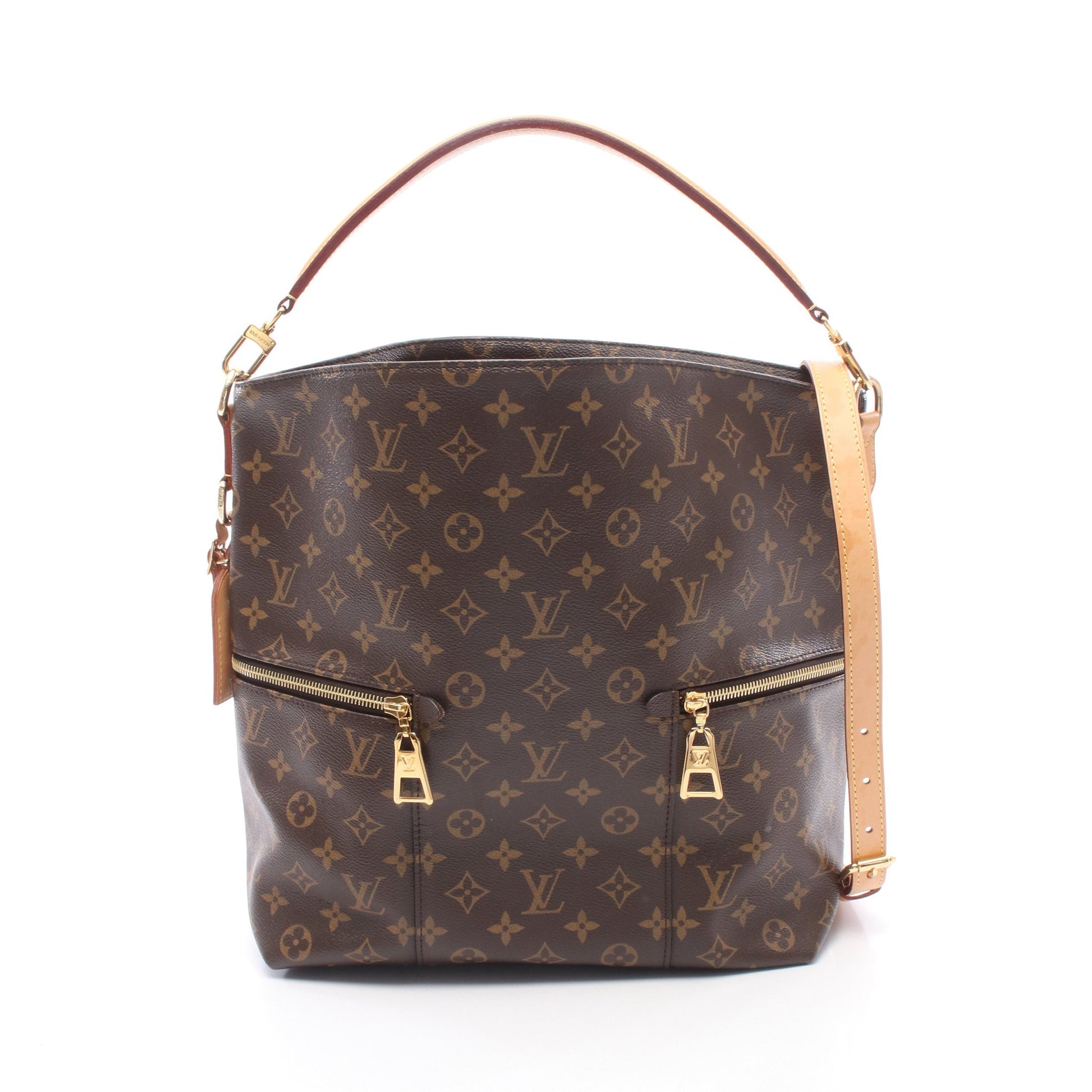 メリー モノグラム 2WAY ワンショルダーバッグ PVC レザー ブラウン ルイヴィトン バッグ LOUIS VUITTON