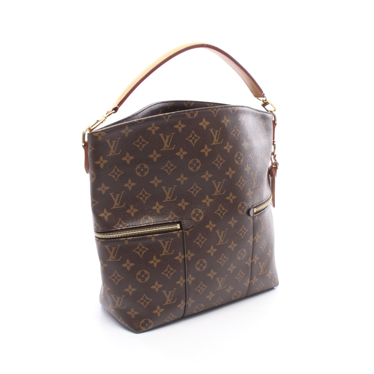 メリー モノグラム 2WAY ワンショルダーバッグ PVC レザー ブラウン ルイヴィトン バッグ LOUIS VUITTON