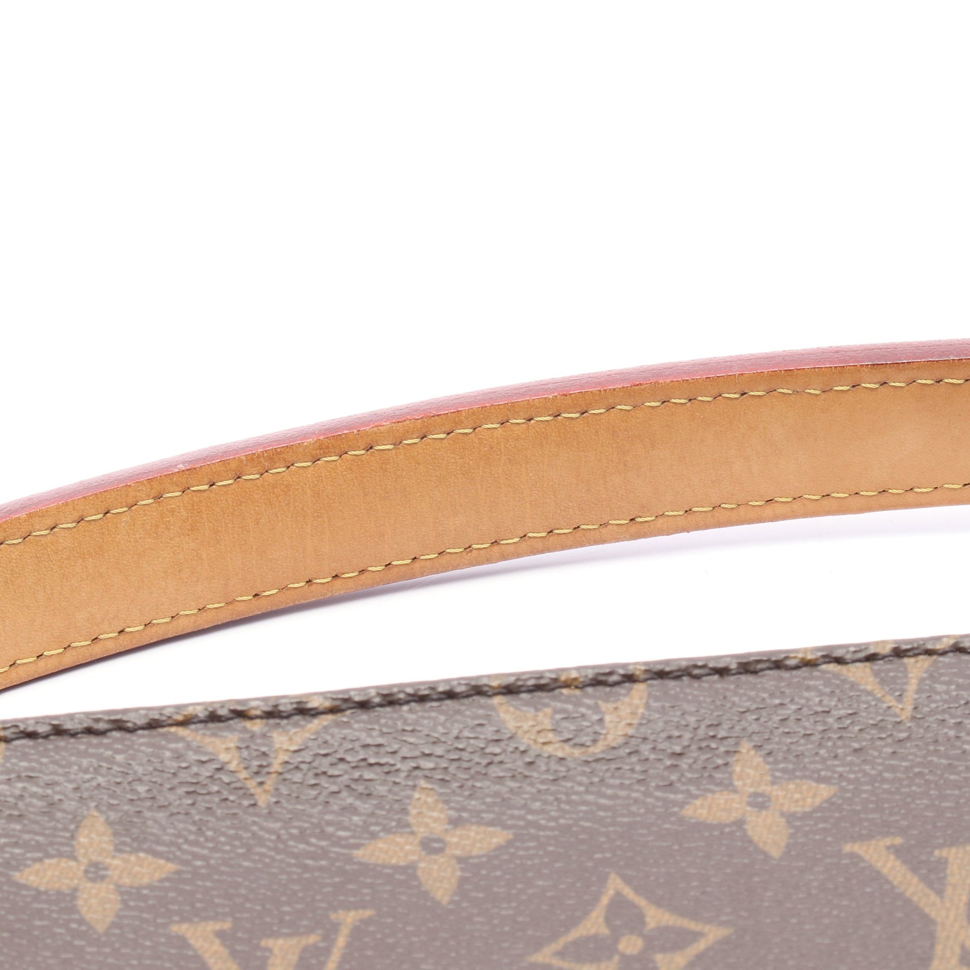 メリー モノグラム 2WAY ワンショルダーバッグ PVC レザー ブラウン ルイヴィトン バッグ LOUIS VUITTON