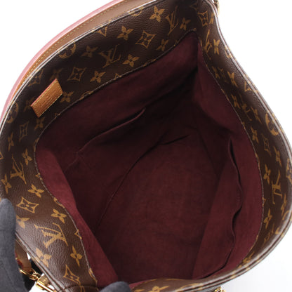 メリー モノグラム 2WAY ワンショルダーバッグ PVC レザー ブラウン ルイヴィトン バッグ LOUIS VUITTON
